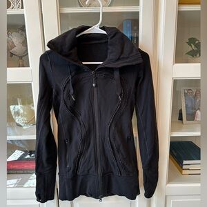 Lululemon Hooded Black Jacket